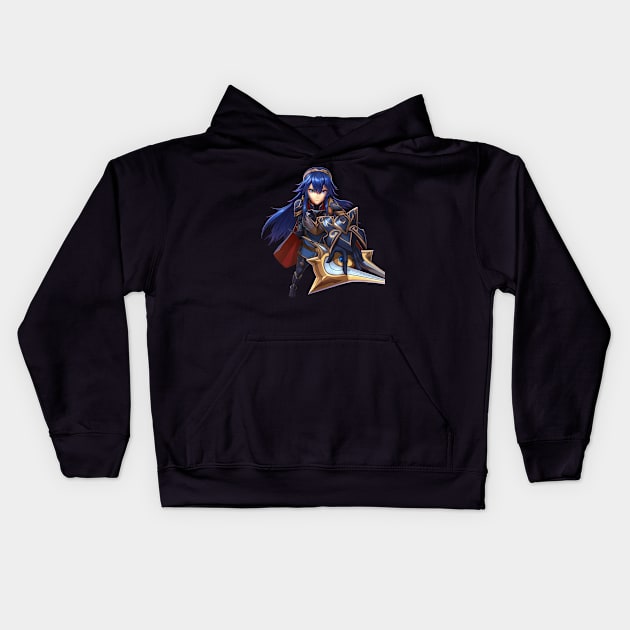 Lucina, Brave Princess Kids Hoodie by hybridmink